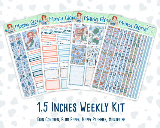 Kit 0217- 1.5" - Once Upon A Time - May - Weekly Kit For Vertical and Hourly Planners