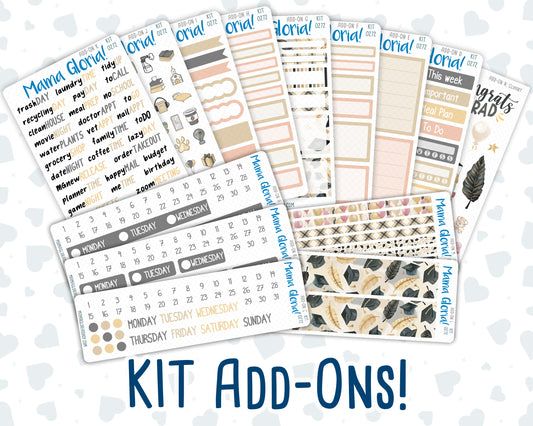 Kit 0272 - Add Ons - May - Graduation - Planner Stickers