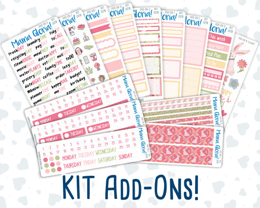 Kit 0218 Add Ons - Mother's Love- May- Planner Stickers - Kit
