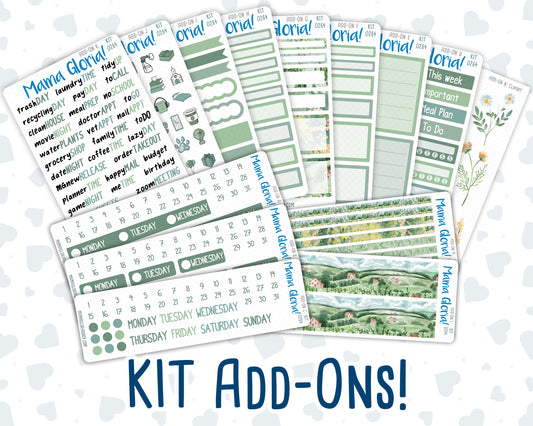 Kit 0264 - Add Ons - May - Spring Walk - Planner Stickers