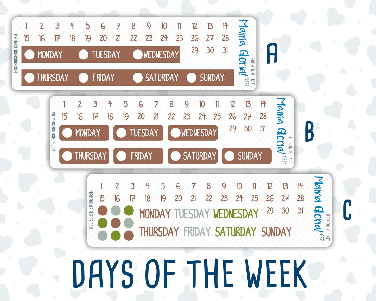 Kit 0221 - Add Ons - June - Gone Fishing - Planner Stickers