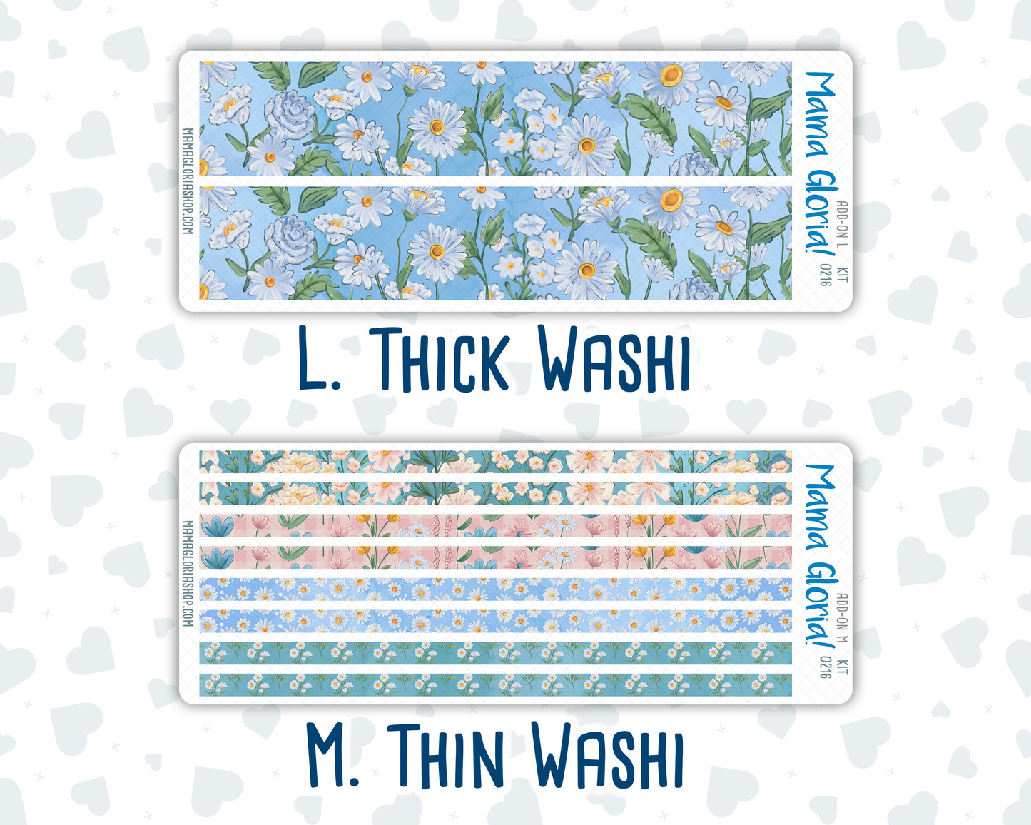 Kit 0216 Add Ons - Daisy Days- May- Planner Stickers - Kit
