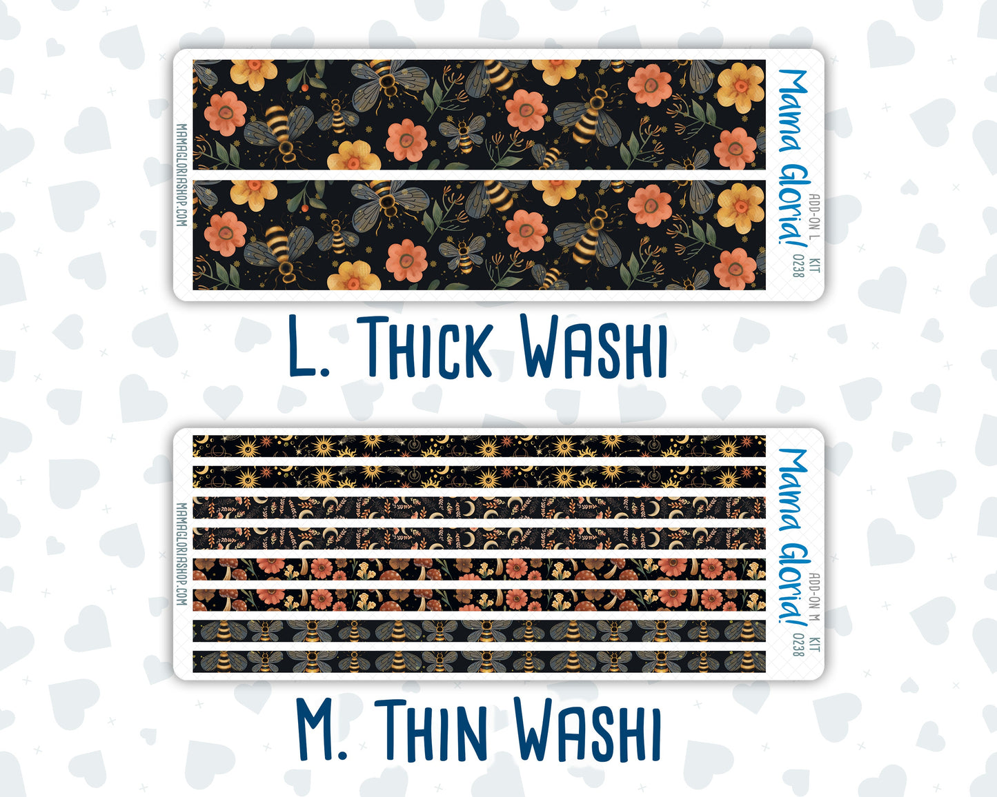 Kit 0238 - Add Ons - October - Starry Autumn Nights - Planner Stickers
