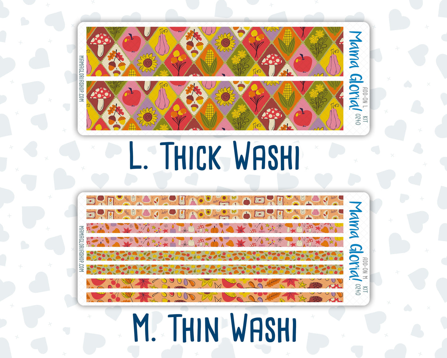 Kit 0240 - Add Ons - November - Cozy Thanksgiving - Planner Stickers