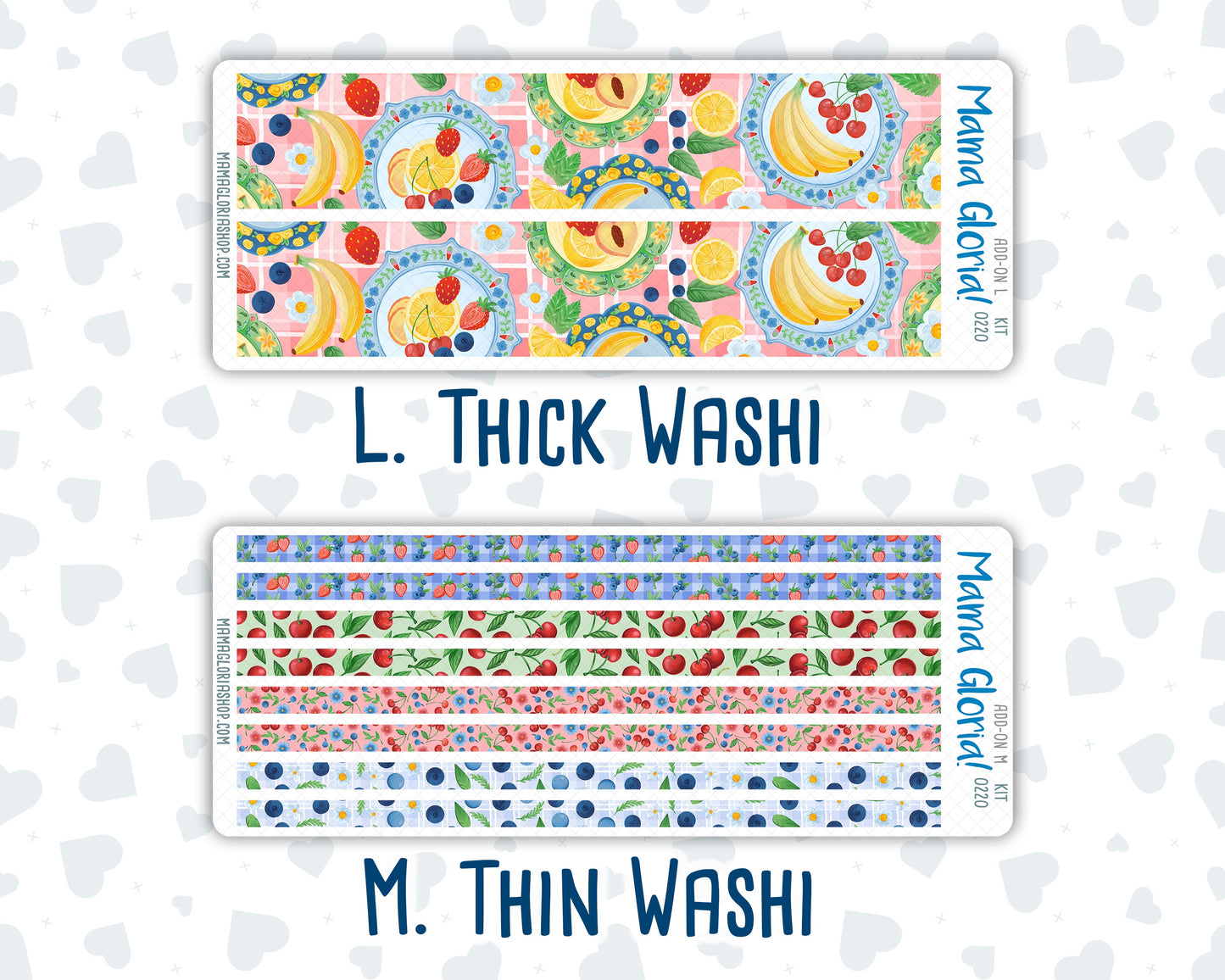 Kit 0220 - Add Ons - June - June Berries - Planner Stickers