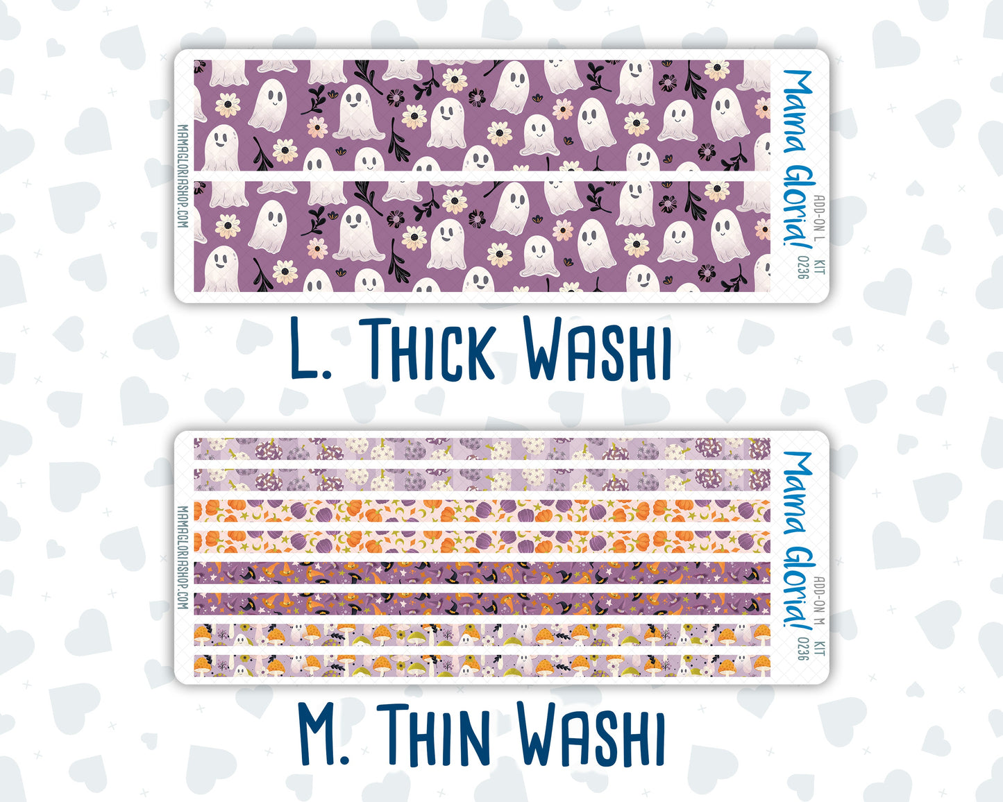 Kit 0236 - Add Ons - October - Sweet & Spooky - Planner Stickers