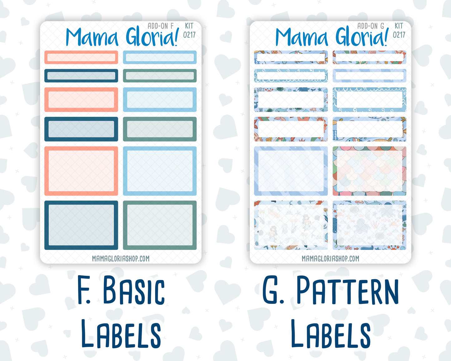 Kit 0217 Add Ons - Once Upon A Time- May- Planner Stickers - Kit