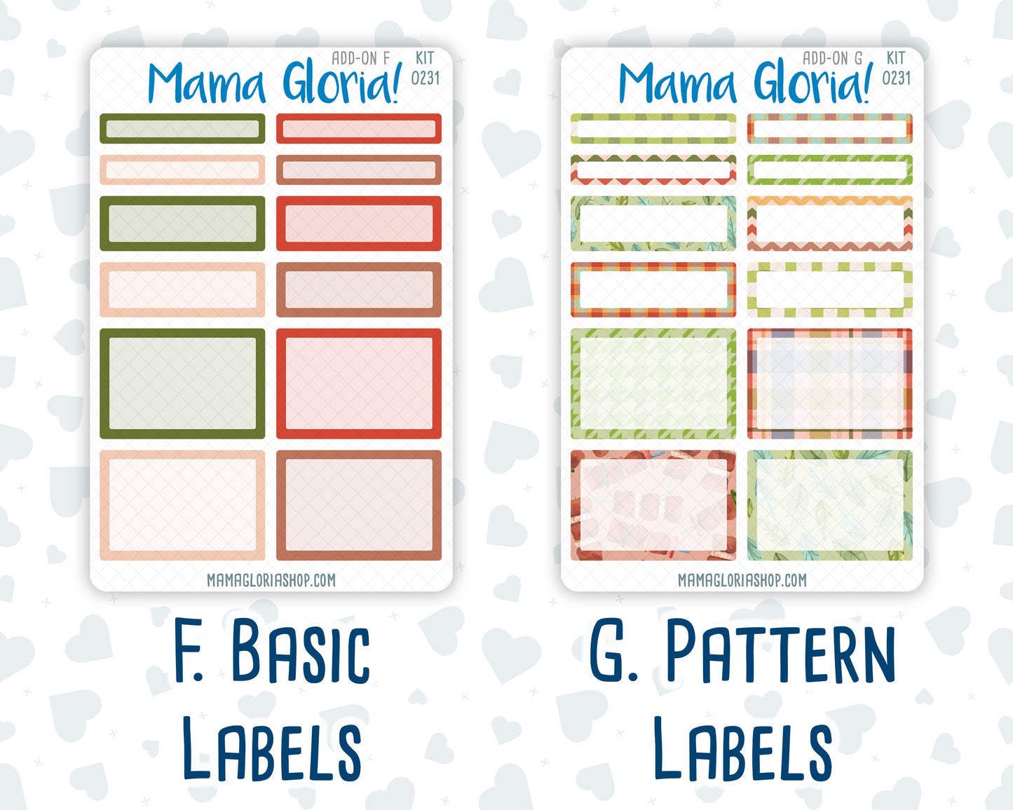 Kit 0231 - Add Ons - August - Backyard BBQ - Planner Stickers