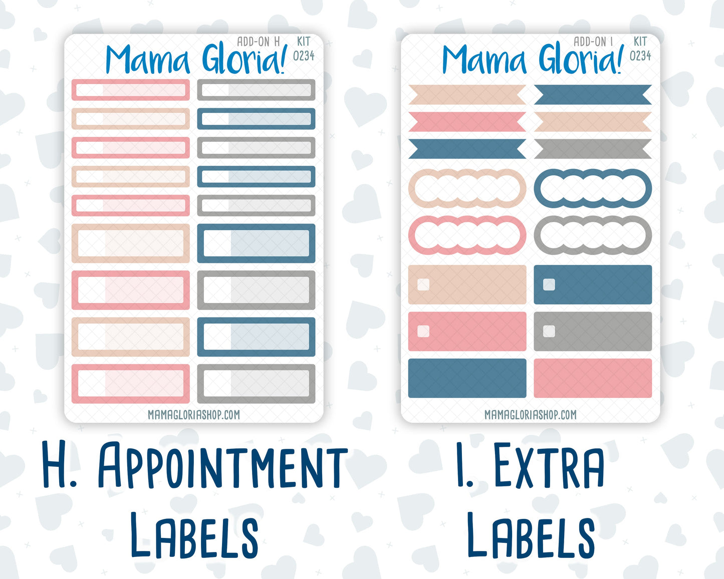 Kit 0234 - Add Ons - September - REF - Kit 0234 – Reader’s Escape - September - Planner Stickers