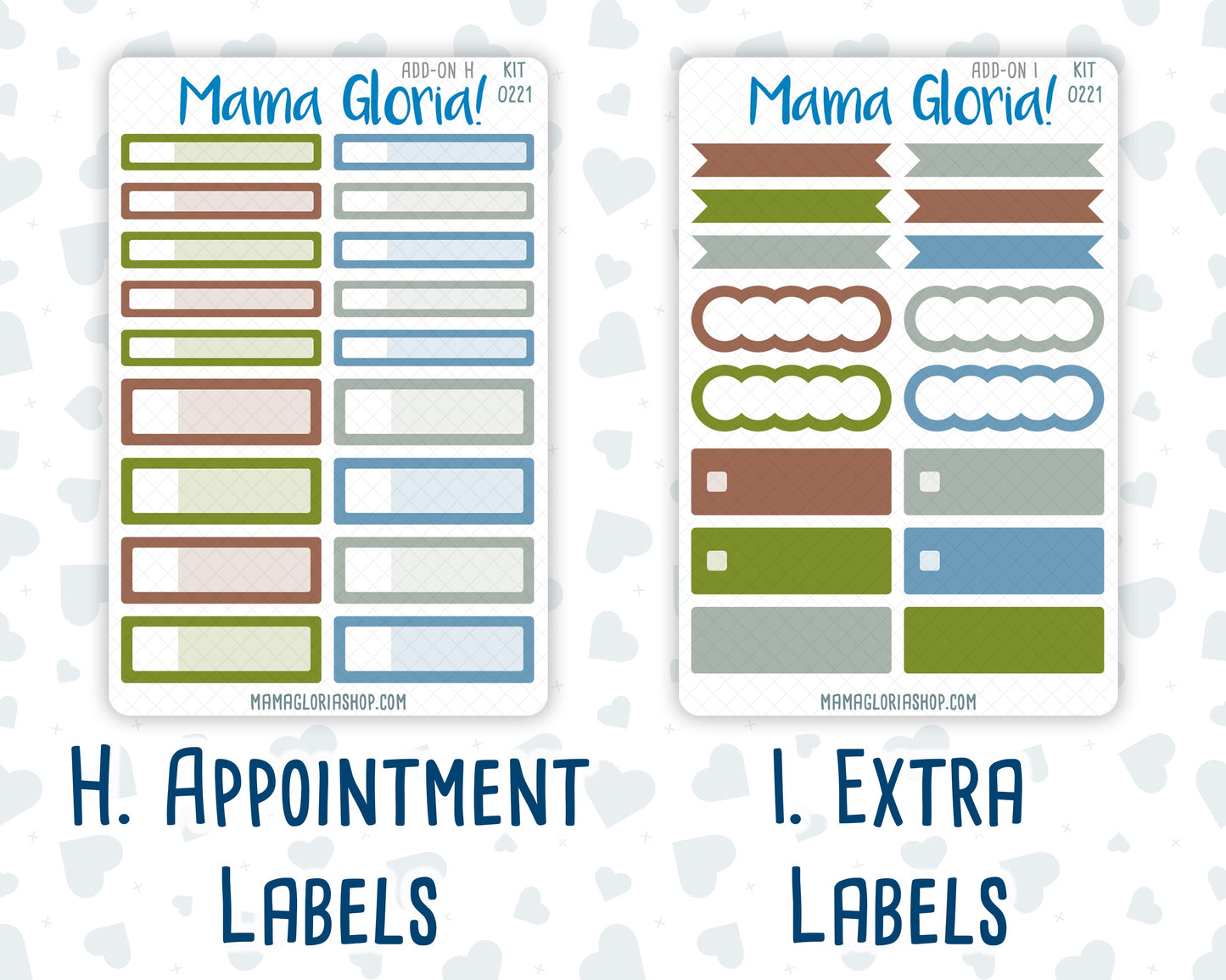 Kit 0221 - Add Ons - June - Gone Fishing - Planner Stickers