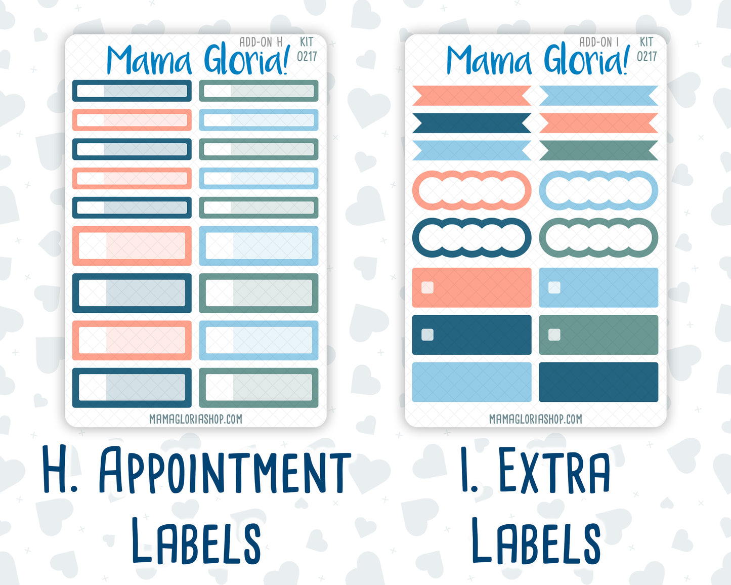 Kit 0217 Add Ons - Once Upon A Time- May- Planner Stickers - Kit