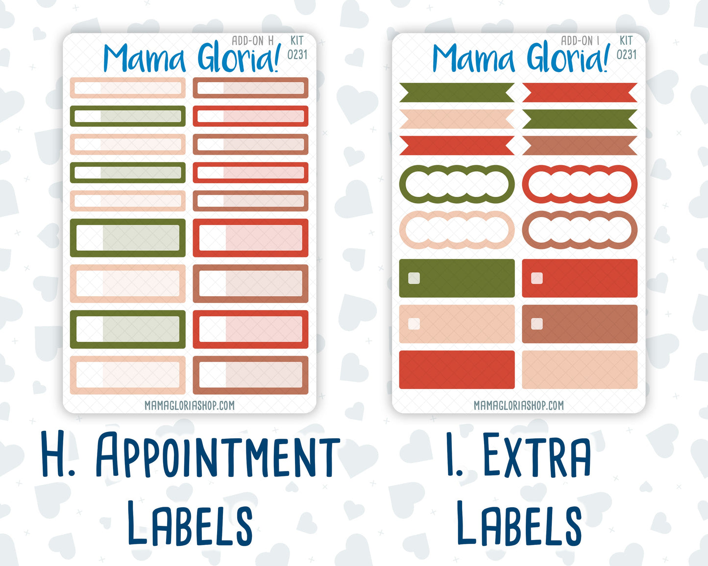 Kit 0231 - Add Ons - August - Backyard BBQ - Planner Stickers
