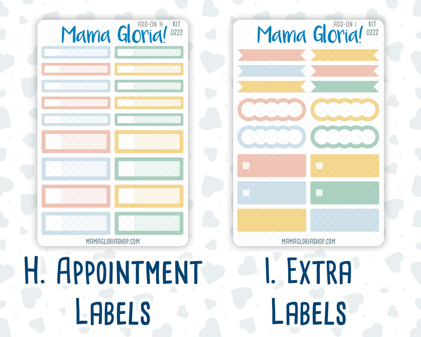 Kit 0222 - Add Ons - June - Beach Day - Planner Stickers