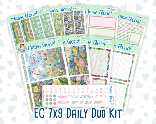 Kit 0267 - 7x9 - Daily Duo - Weekly Kit - May - Flowers For Mama