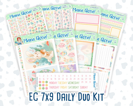 Kit 0260 - 7x9 - Daily Duo - Weekly Kit - April - Pastel Egg Hunt