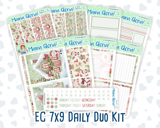 Kit 0244 - 7x9 - Daily Duo - Weekly Kit - December - Santas Village
