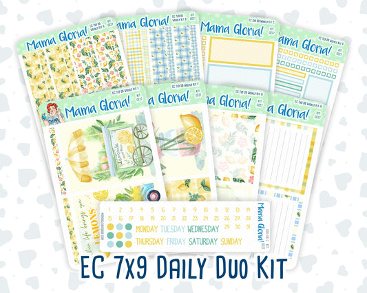 Kit 0227 - 7x9 - Daily Duo - Weekly Kit - July - Lemon Grove