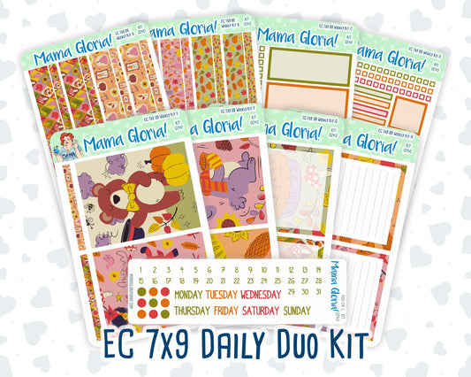 Kit 0240 - 7x9 - Daily Duo - Weekly Kit - November - Cozy Thanksgiving