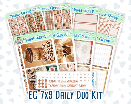 Kit 0296 - 7x9 - Daily Duo - Weekly Kit - September - Coffee Break