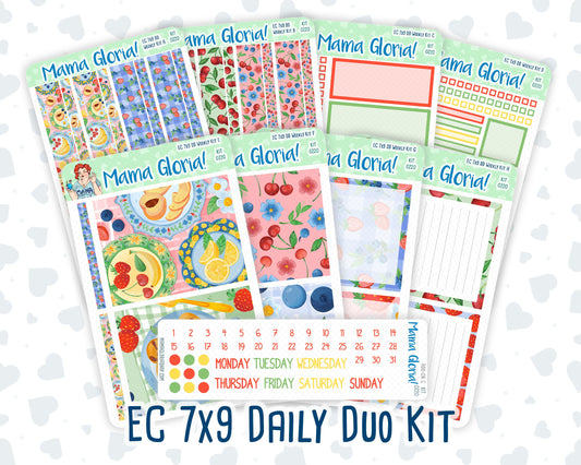 Kit 0220 - 7x9 - Daily Duo - Weekly Kit - June - June Berries