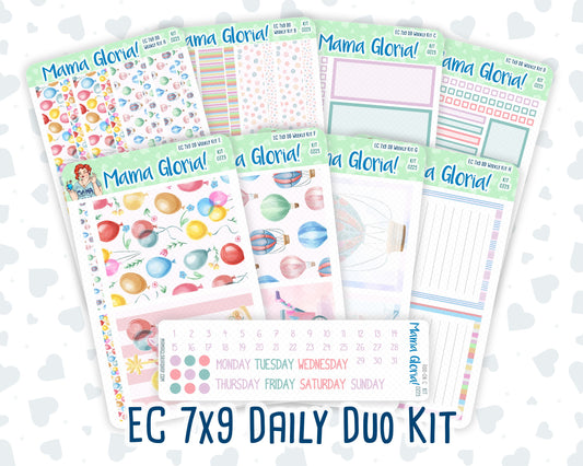Kit 0225 - 7x9 - Daily Duo - Weekly Kit - July - Carnival Joy