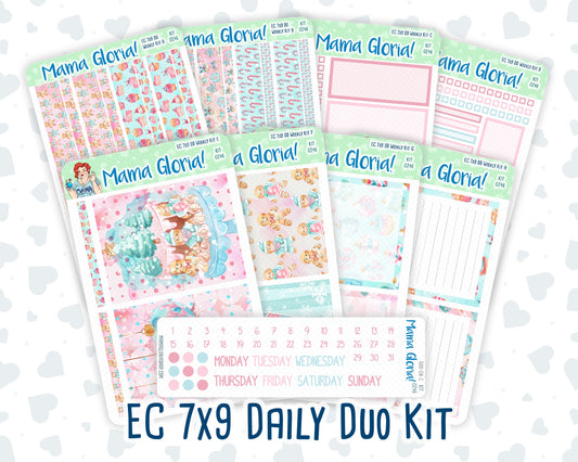 Kit 0246 - 7x9 - Daily Duo - Weekly Kit - December - Gingerbread Sweets