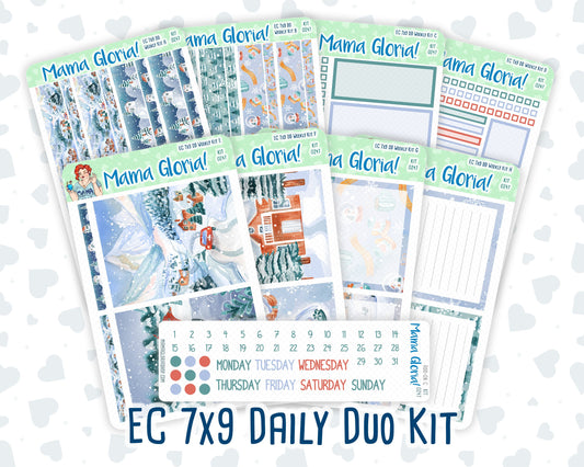 Kit 0247 - 7x9 - Daily Duo - Weekly Kit - December - Snow Day Adventures