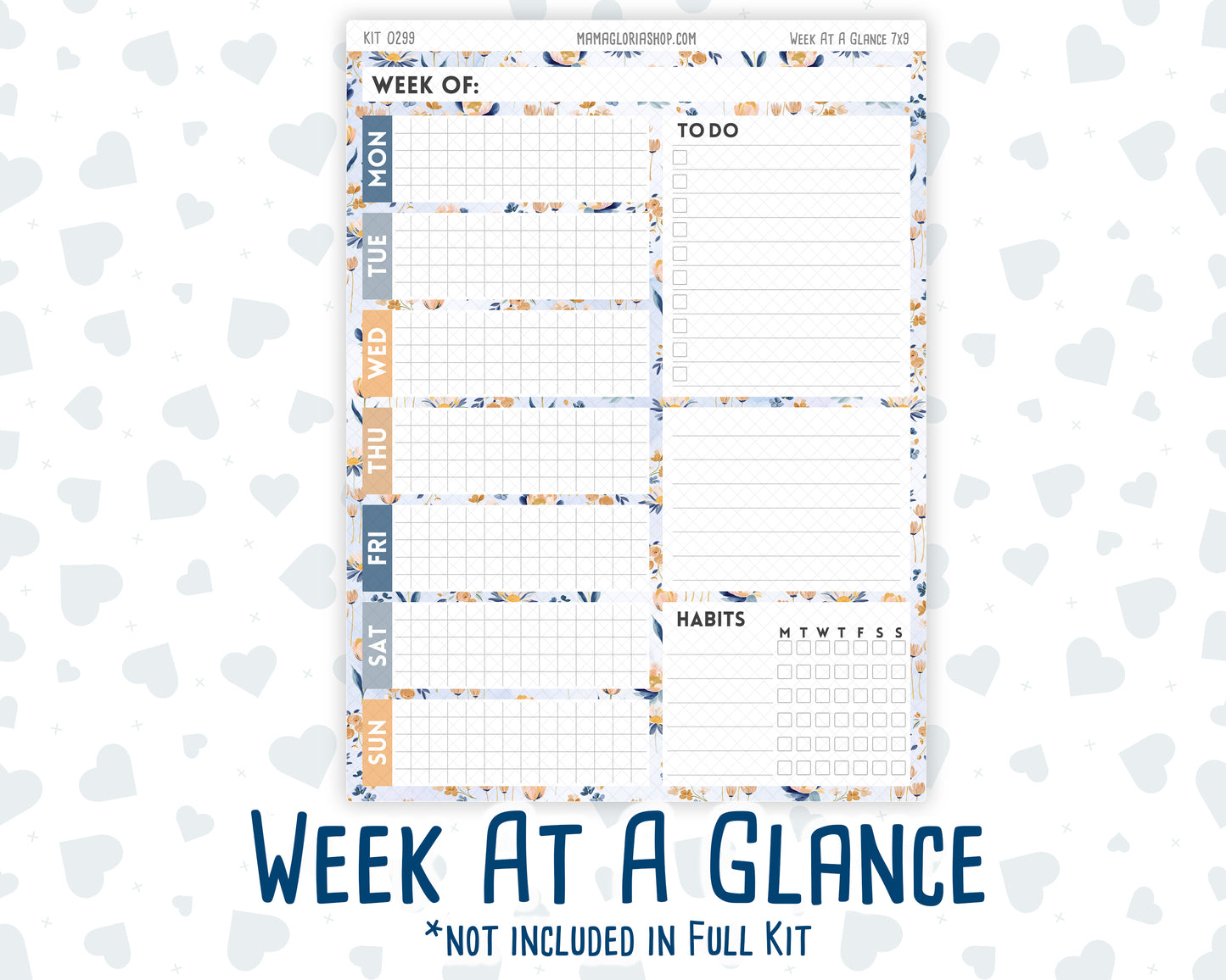 Kit 0299 - 7x9 - Daily Duo - Weekly Kit - October - Book Nook