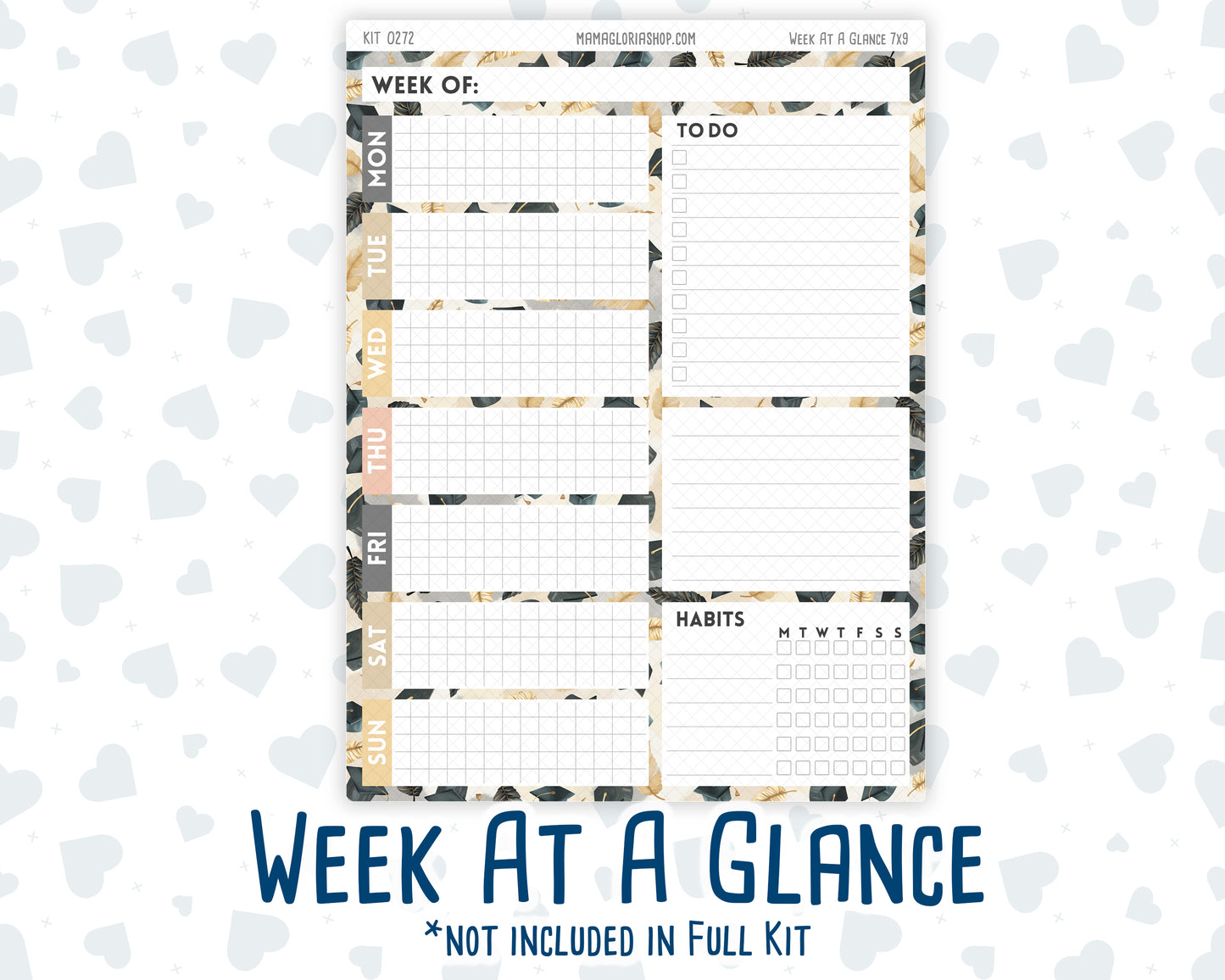 Kit 0272 - 7x9 - Daily Duo - Weekly Kit - May - Graduation