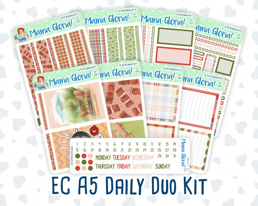 Kit 0231 - A5 - Daily Duo - Weekly Kit - August - Backyard BBQ