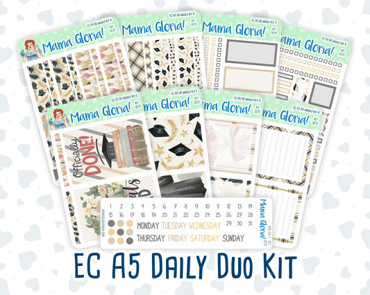 Kit 0272 - A5 - Daily Duo - Weekly Kit - May - Graduation