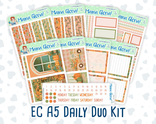 Kit 0233 - A5 - Daily Duo - Weekly Kit - September - Cinnamon Days