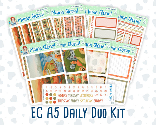 Kit 0239 - A5 - Daily Duo - Weekly Kit - October - October Stroll