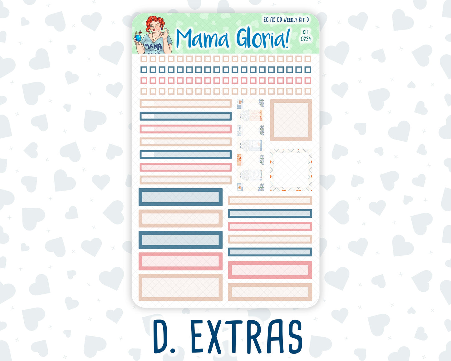 Kit 0234 - A5 - Daily Duo - Weekly Kit - September - REF - Kit 0234 – Reader’s Escape - September
