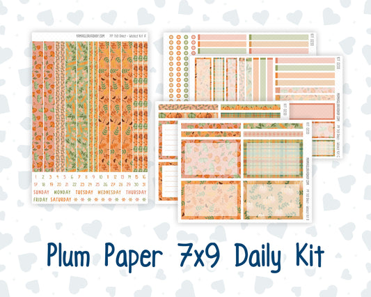 Kit 0233 - 7x9 - Plum Paper Daily - Weekly Kit - September - Cinnamon Days