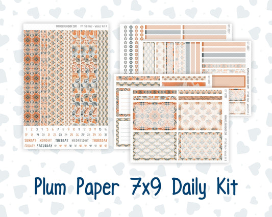 Kit 0237 - 7x9 - Plum Paper Daily - Weekly Kit - October - Forest Folk