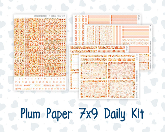 Kit 0241 - 7x9 - Plum Paper Daily - Weekly Kit - November - Pumpkin Latte