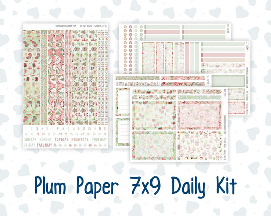 Kit 0244 - 7x9 - Plum Paper Daily - Weekly Kit - December - Santas Village