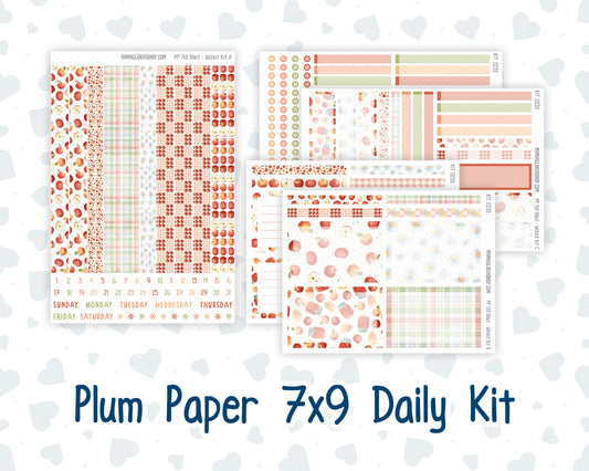 Kit 0235 - 7x9 - Plum Paper Daily - Weekly Kit - September - Apple Orchard