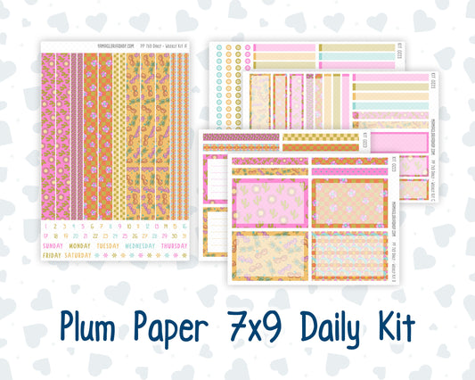 Kit 0223 - 7x9 - Plum Paper Daily - Weekly Kit - June - Route 66