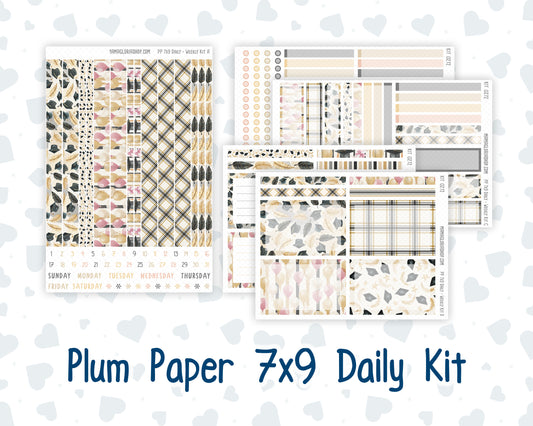 Kit 0272 - 7x9 - Plum Paper Daily - Weekly Kit - May - Graduation