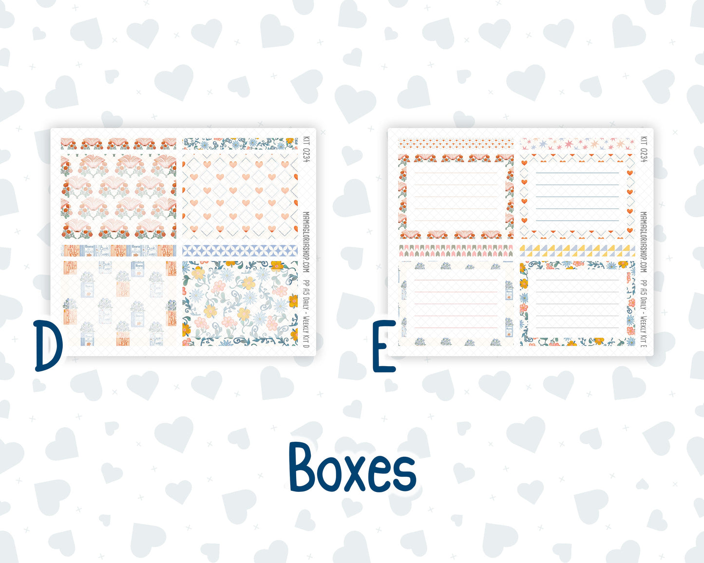 Kit 0234 - A5 - Plum Paper Daily - Weekly Kit - September - REF - Kit 0234 – Reader’s Escape - September