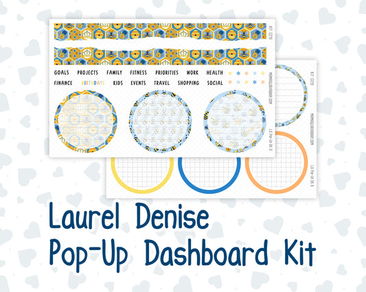 Kit 0219 - Laurel Denise Pop-Up - Dashboard Kit - May - Bee's Business