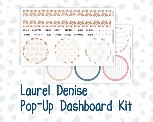 Kit 0234 - Laurel Denise Pop-Up - Dashboard Kit - September - REF - Kit 0234 – Reader’s Escape - September
