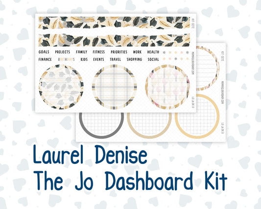 Kit 0272 - Laurel Denise The Jo Planner - Dashboard Kit - May - Graduation