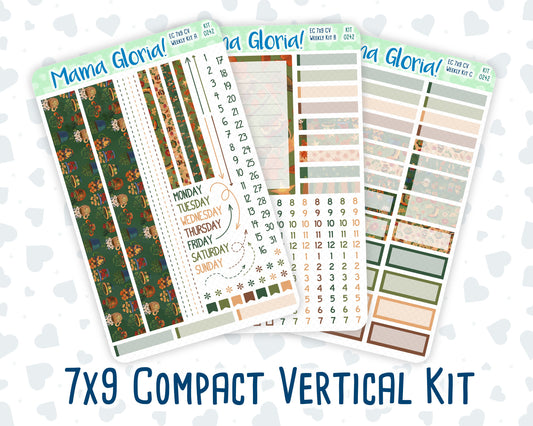 Kit 0242 - 7x9 Compact Vertical - Weekly Kit - November - Cottage Autumn