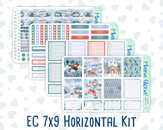 Kit 0247 - 7x9 - Horizontal - Weekly Kit - December - Snow Day Adventures