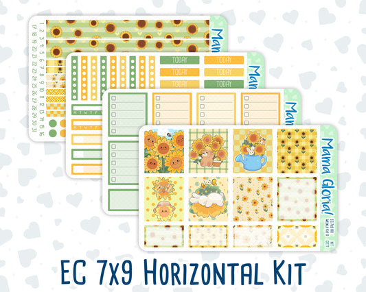 Kit 0277 - 7x9 - Horizontal - Weekly Kit - August - Sunflower Drama Club