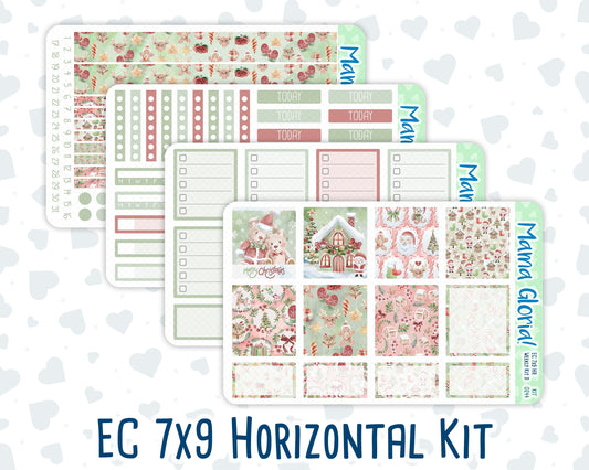 Kit 0244 - 7x9 - Horizontal - Weekly Kit - December - Santas Village