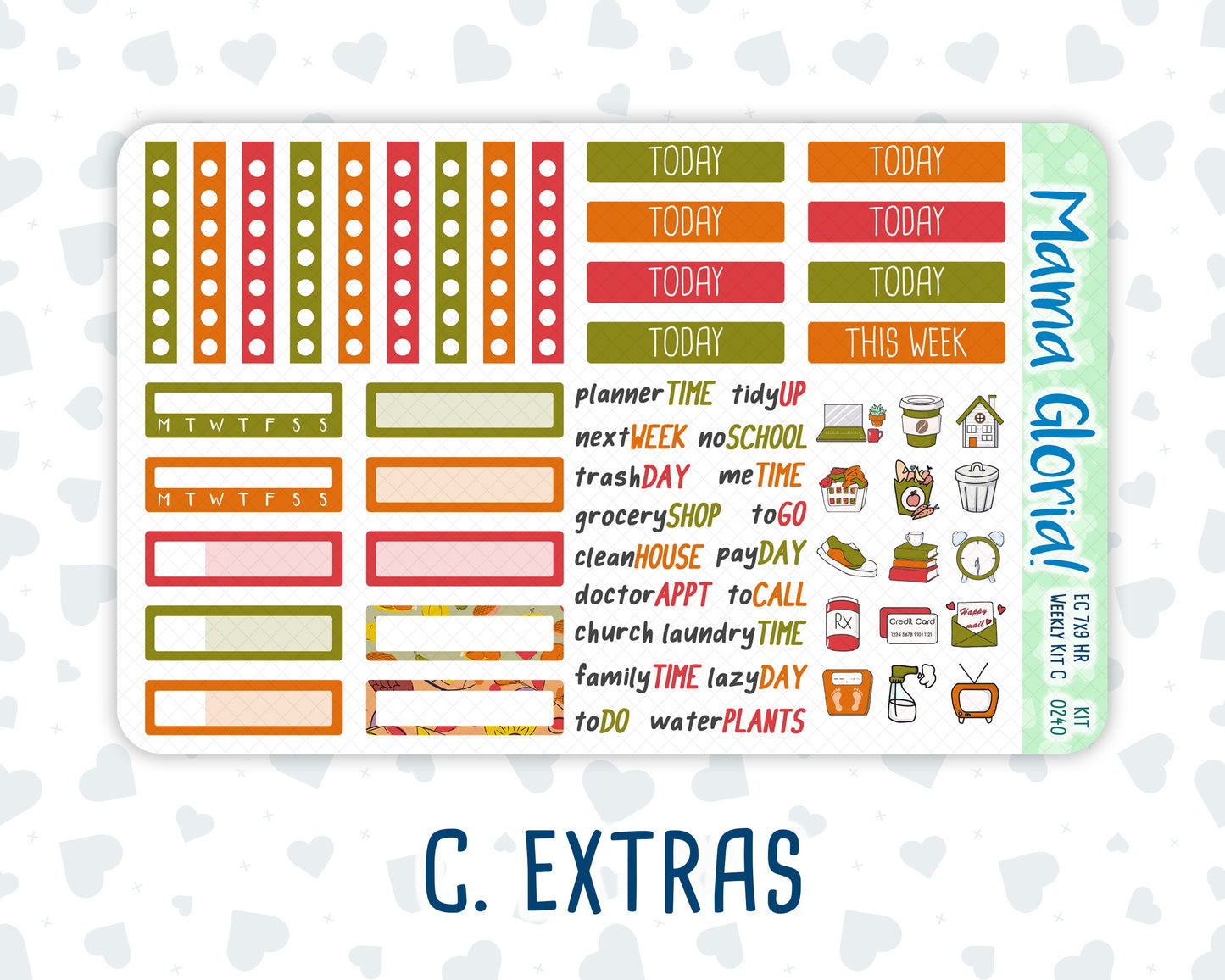 Kit 0240 - 7x9 - Horizontal - Weekly Kit - November - Cozy Thanksgiving
